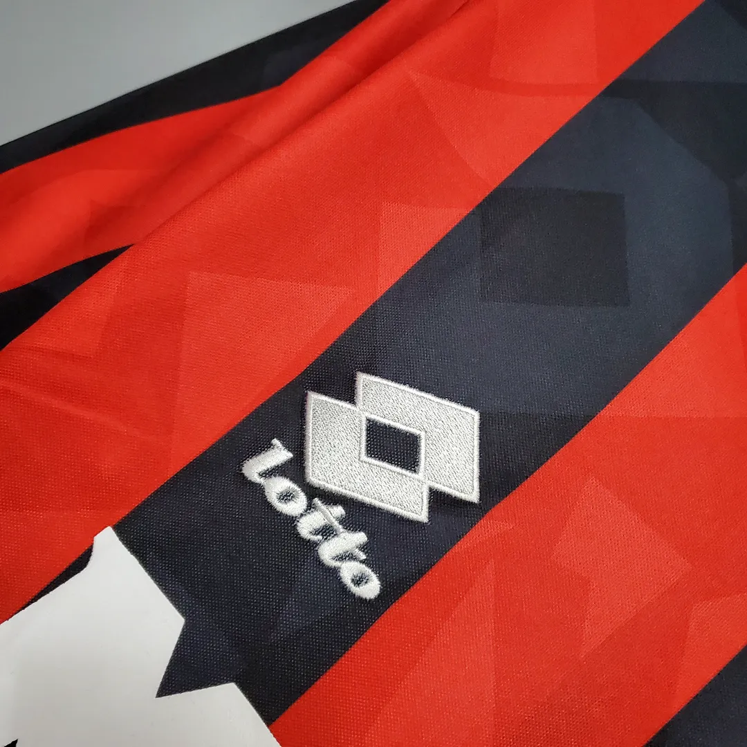 1993/1994 Retro AC Milan Home Shirt--3