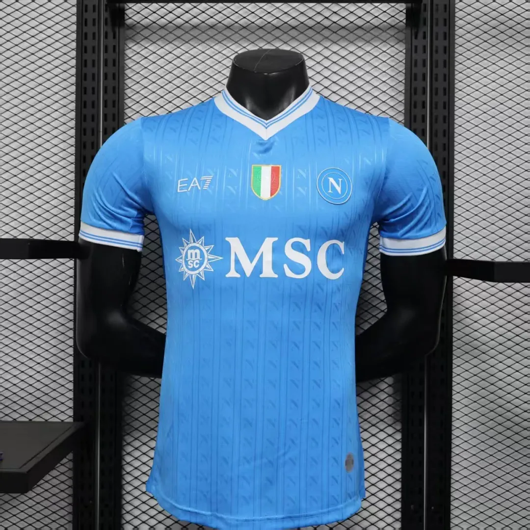 Maillot Naples Domicile 2025/26 Version Player
