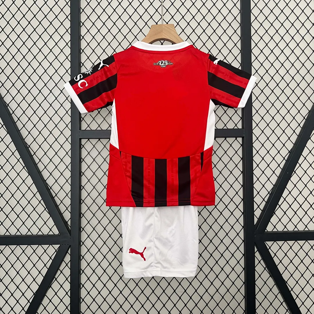Maillot Kit Enfant AC Milan Domicile 2024/25--1