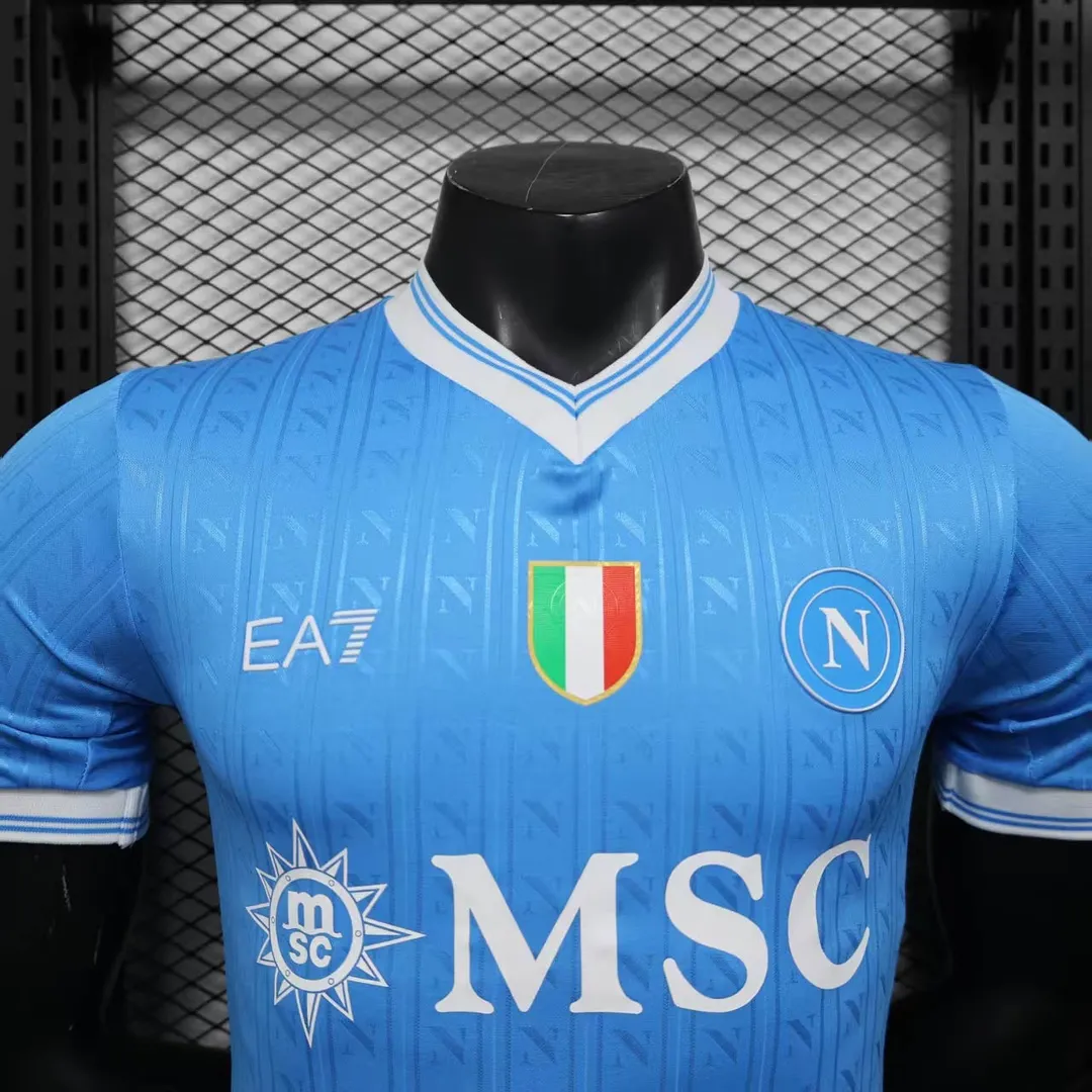 Maillot Naples Domicile 2025/26 Version Player--2