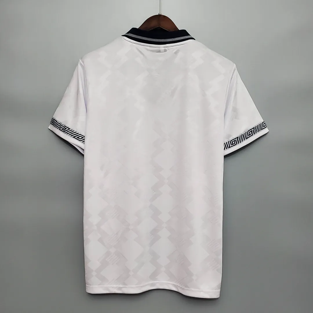 1990 Retro England Home Jersey--1