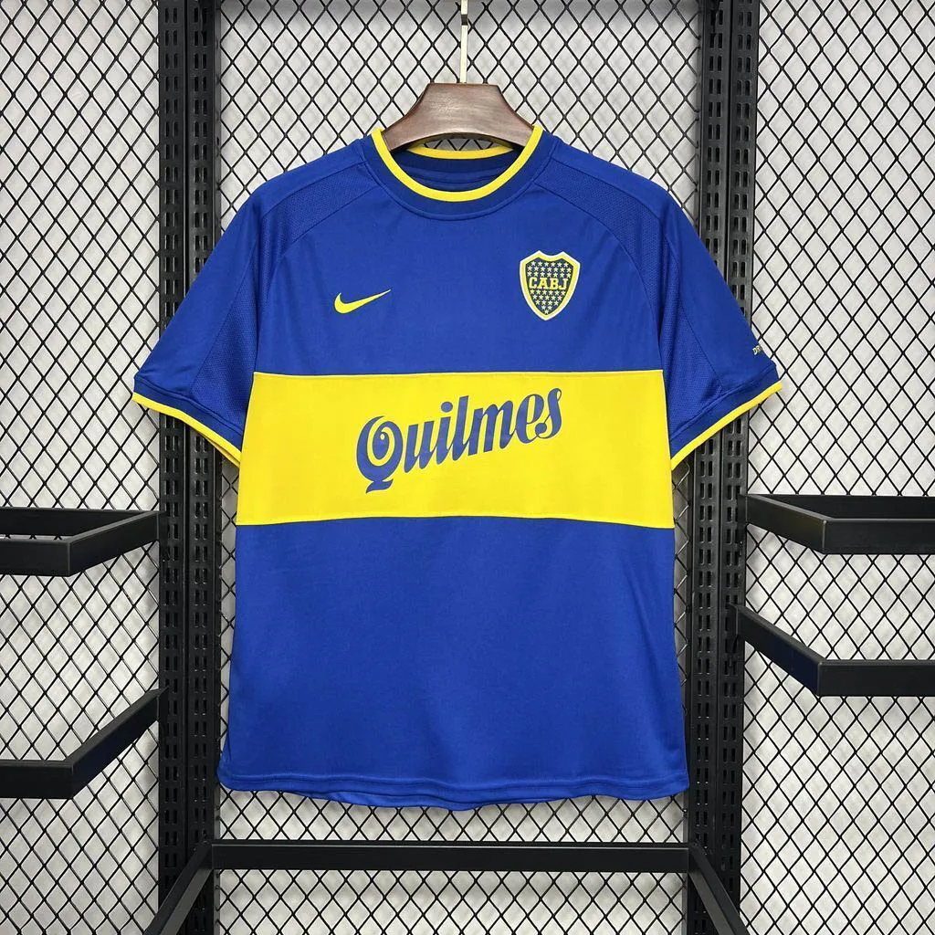 Camiseta Retro Boca Juniors Primera Equipación 2000/01