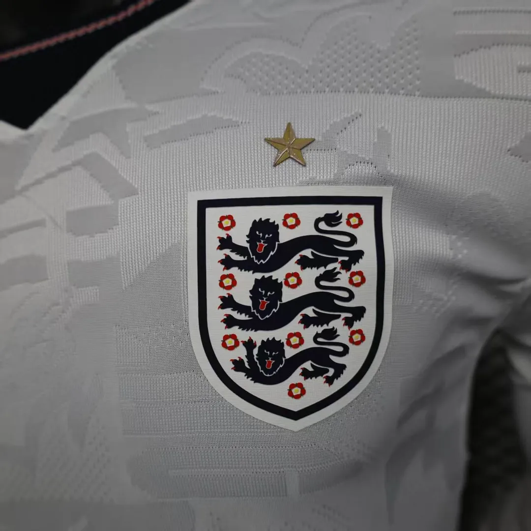 Maillot Angleterre Domicile 2026 Version Player Manches Longues--4