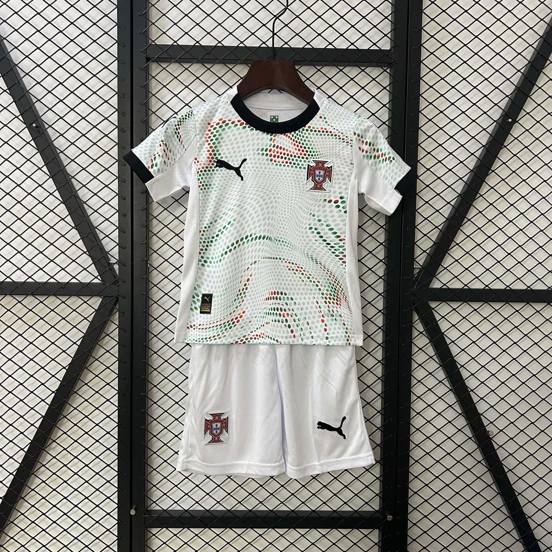 Camiseta Portugal Segunda Equipación 2025 Niño