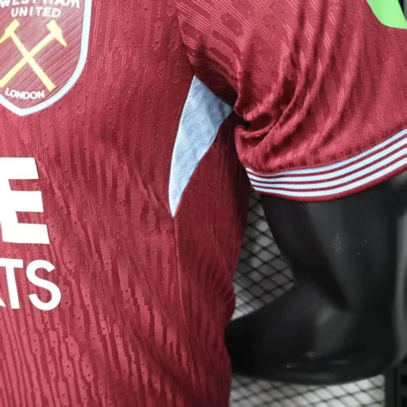 Camiseta West Ham United Primera Equipación 2025/26 Versión Jugador--7