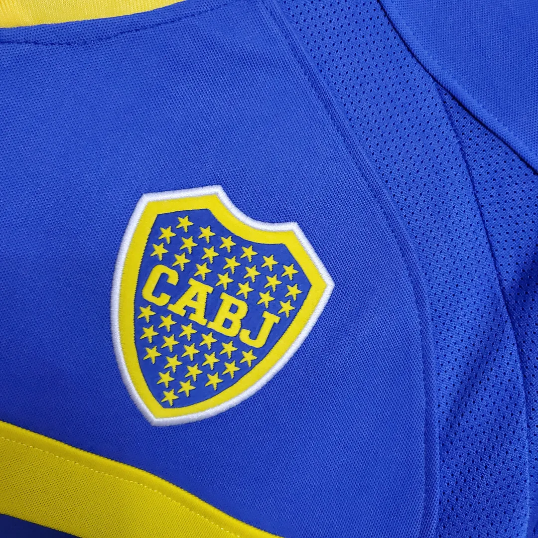 Maillot Retro Boca Juniors Domicile 2003/04--4