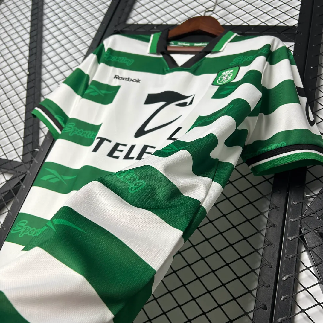Maglia Retro Sporting Lisbona Home 1999/00--6