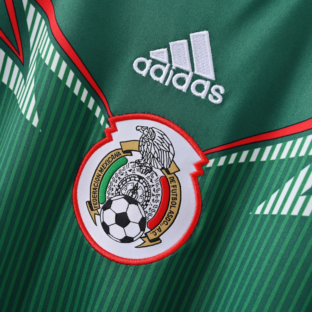 Maillot Retro Mexique Domicile 2014--4