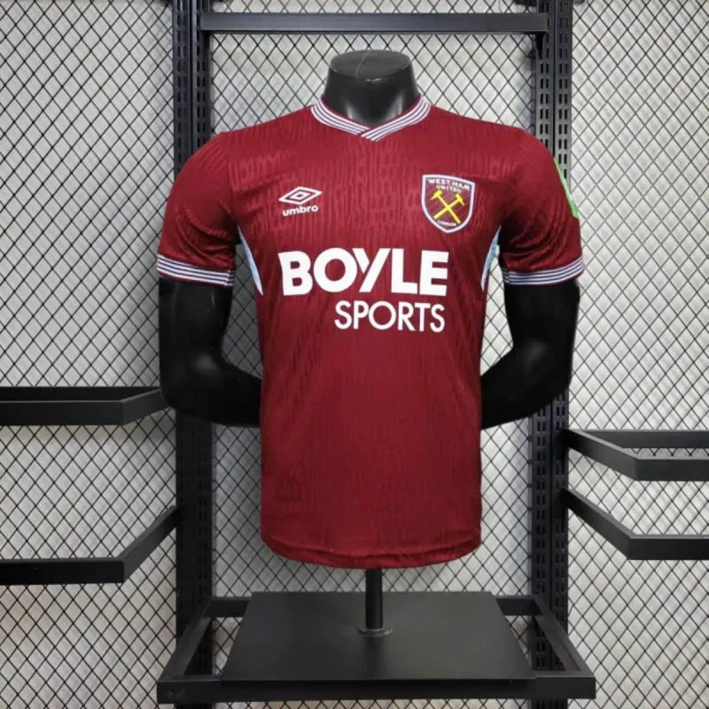 Camiseta West Ham United Primera Equipación 2025/26 Versión Jugador