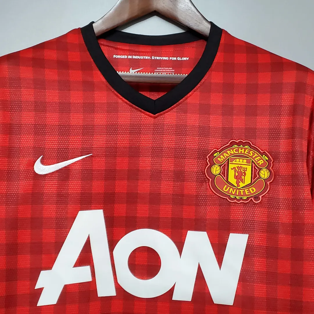 Maillot Retro Manchester United Domicile 2012/13--2