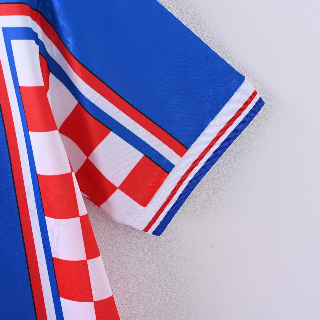 1998 Retro Croatia National Team Away Shirt--5