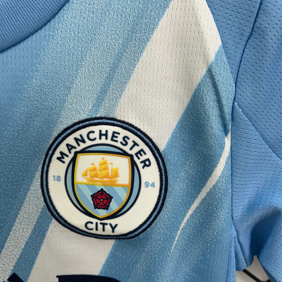 Dziecięcy zestaw Manchesteru City domowy 2025/26--5