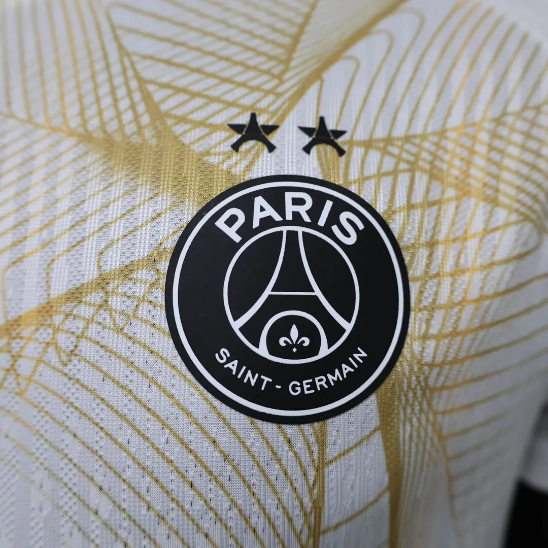 2026/2027 Player Version Psg Paris Saint-Germain Pre-Match Training Uniform White Shirt--6