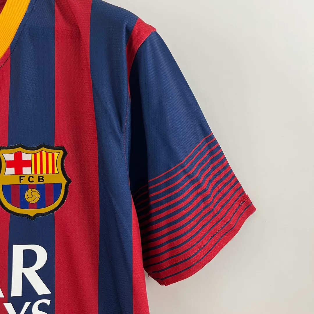 Maillot Retro Barcelone Domicile 2013/14--6