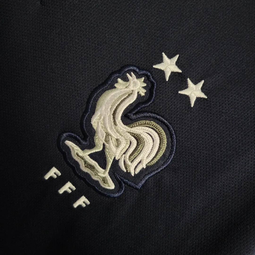 Maillot Retro France Domicile 2018--7