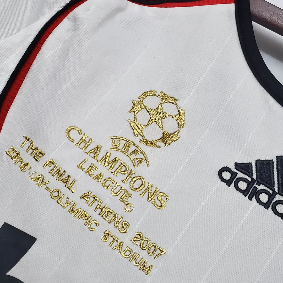 2006/2007 Retro Long Sleeve AC Milan Away Shirt--3