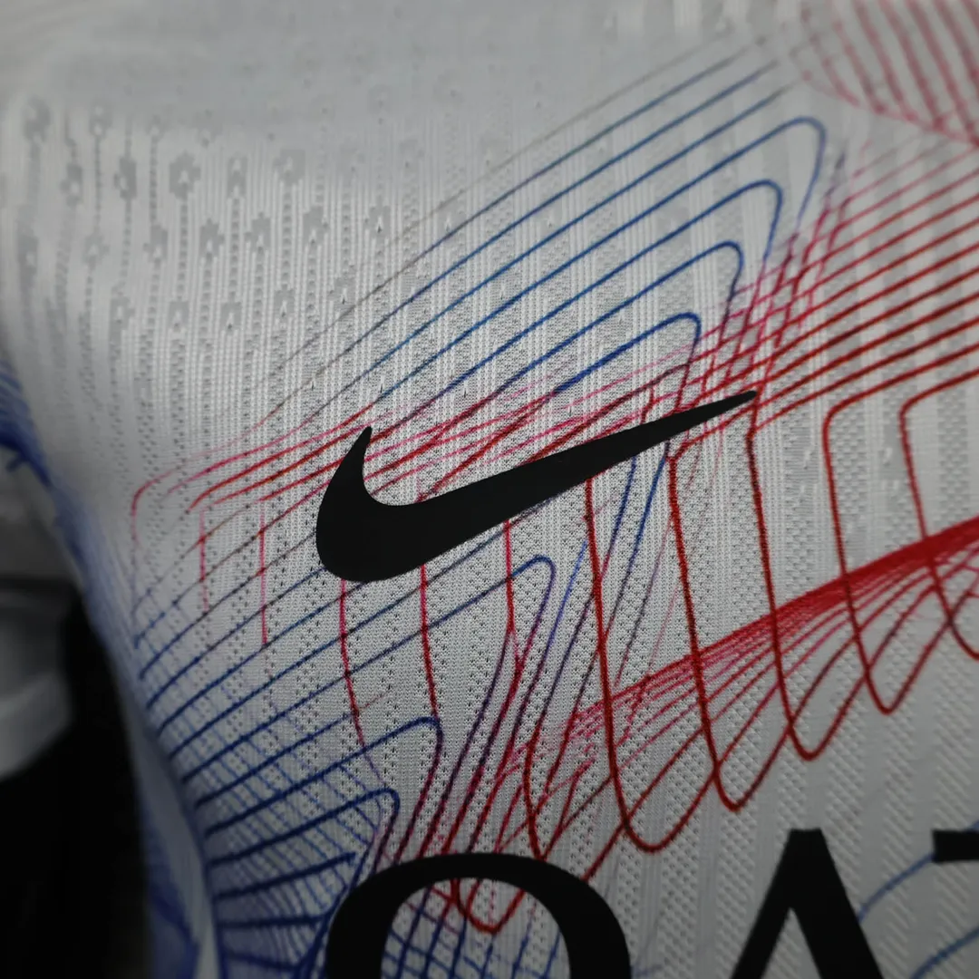 2026/2027 Player Version Psg Paris Saint-Germain Pre-Match Training Uniform White Shirt--4