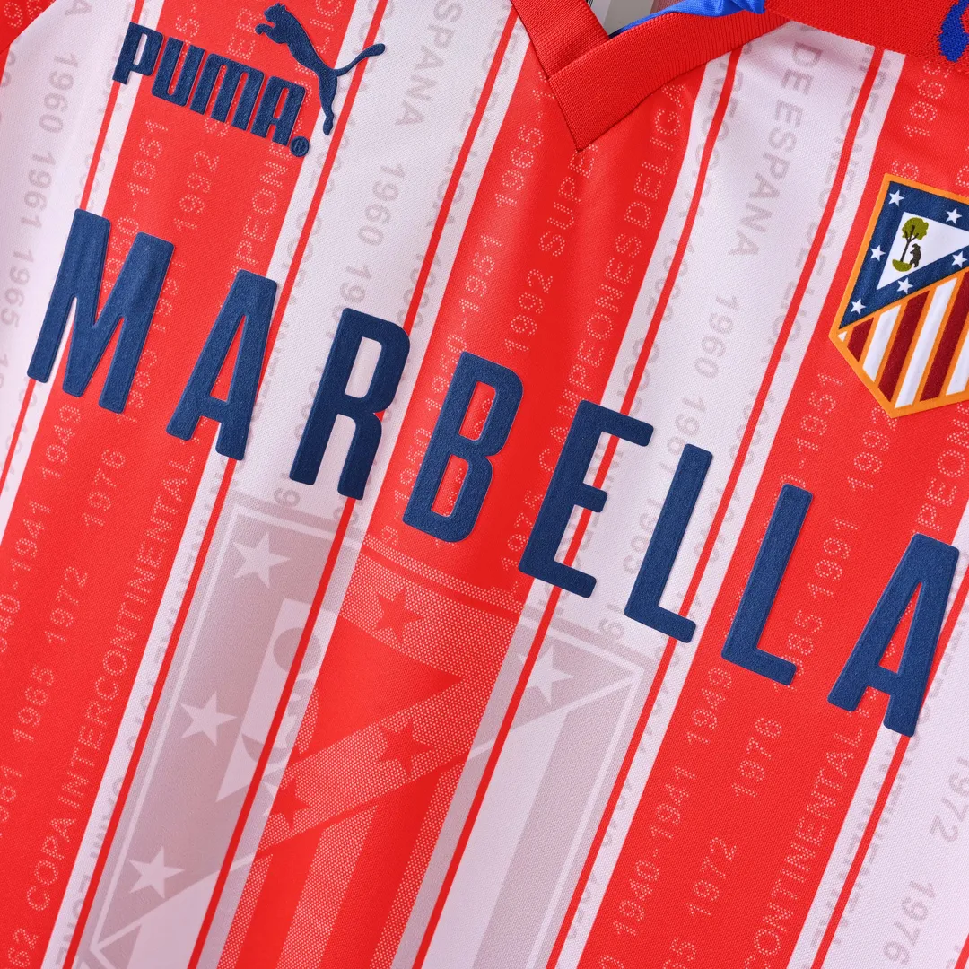 Maglia Retro Atletico Madrid Home 1995/96--5