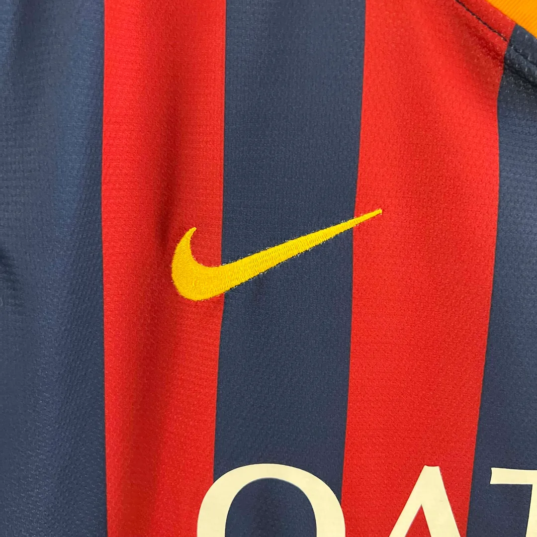 Maillot Retro Barcelone Domicile 2013/14--4