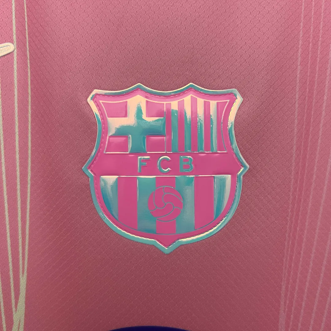 2025/2026 Barcelona Concept Pink Shirt--5