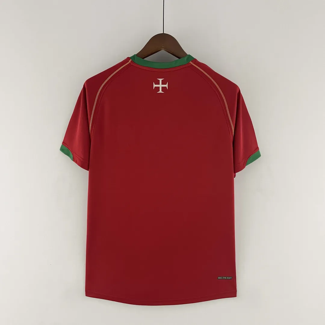 Koszulka Retro Portugalii domowa 2006--1