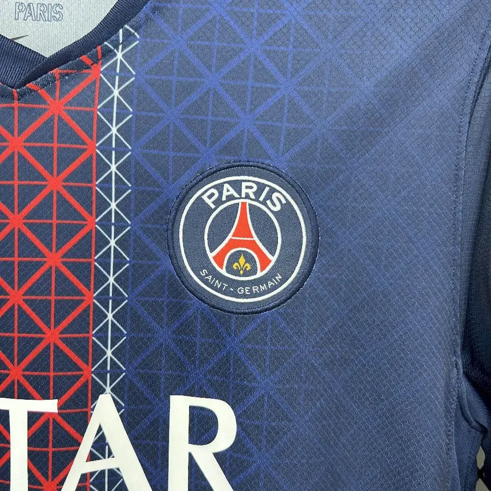 2025/2026 Long Sleeve Psg Paris Saint-Germain Home Shirt--6