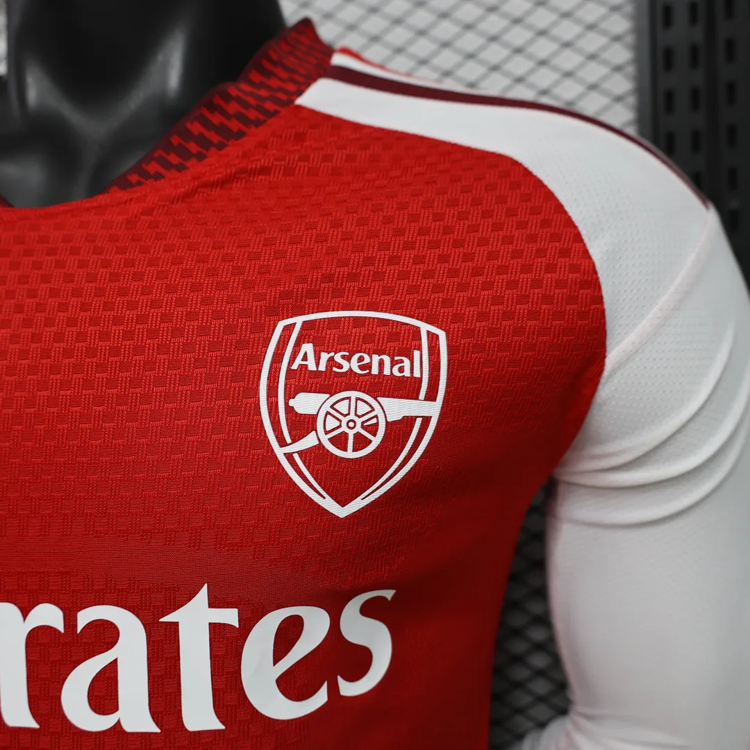 2026/2027 Player Version Long Sleeve Arsenal Home Shirt--4