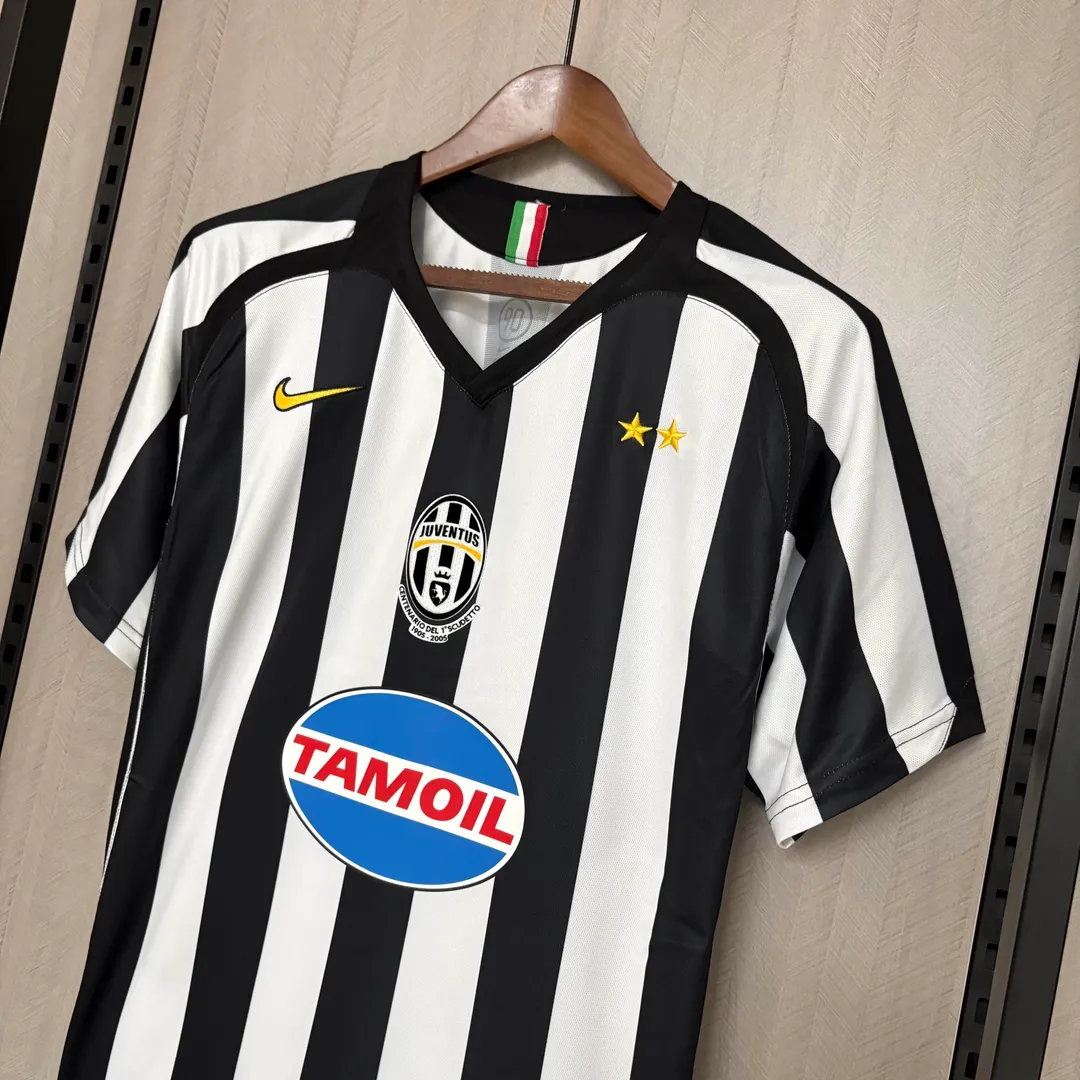 Koszulka Retro Juventusu domowa 2005/06--8
