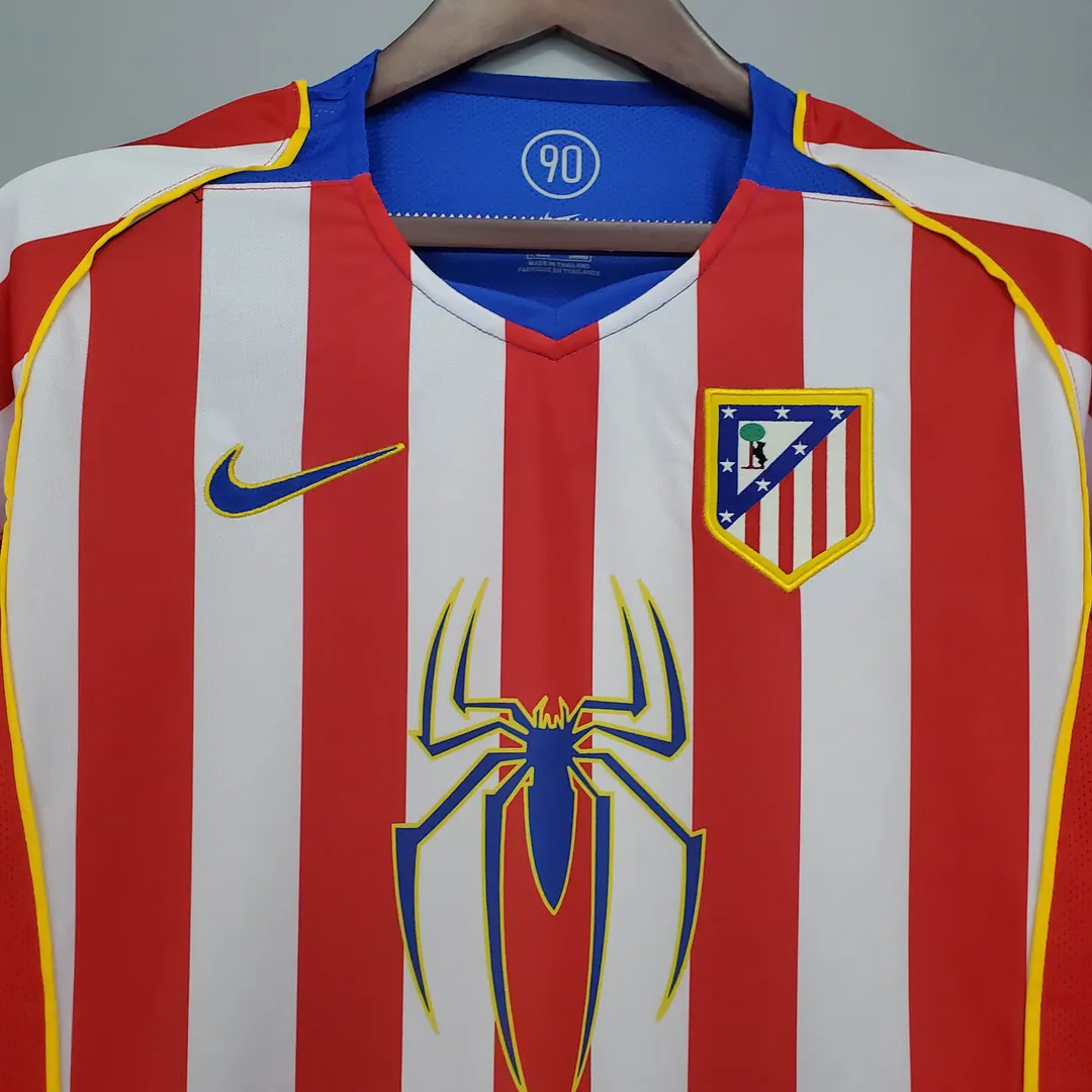 Camisola Retro Atlético de Madrid Principal 2004/05--2