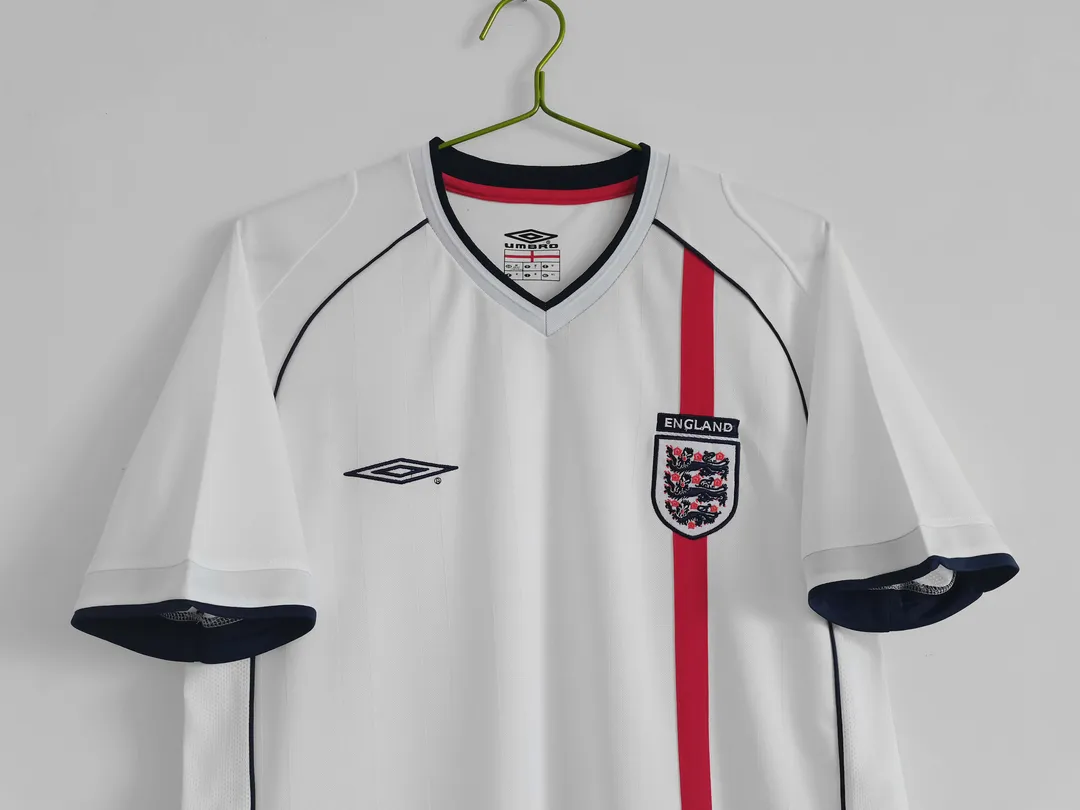 Maillot Retro Angleterre Domicile 2002--2