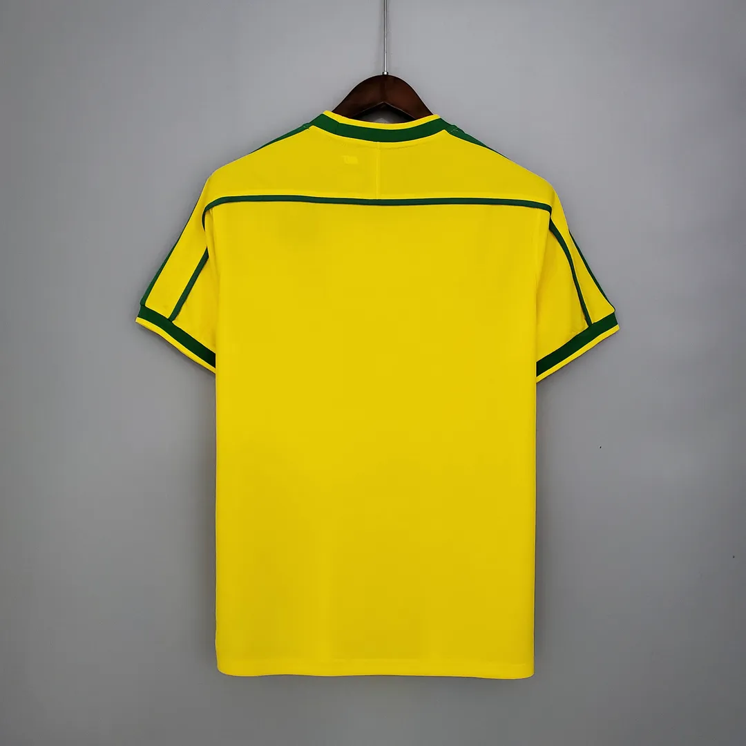 Maillot Retro Brésil Domicile 1998--1