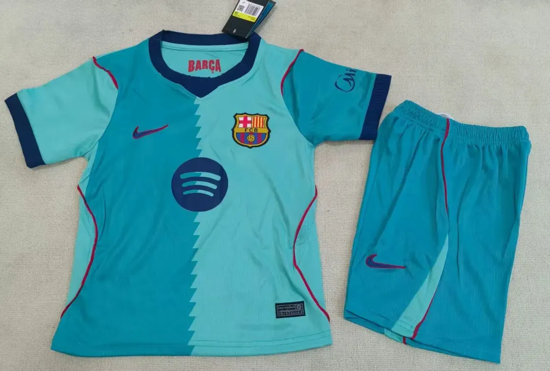 Camiseta Barcelona Tercera Equipación 2026/27 Niño