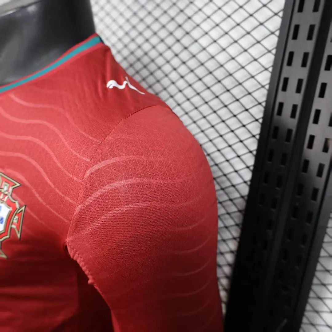 Maillot Portugal Domicile 2026 Version Player Manches Longues--7