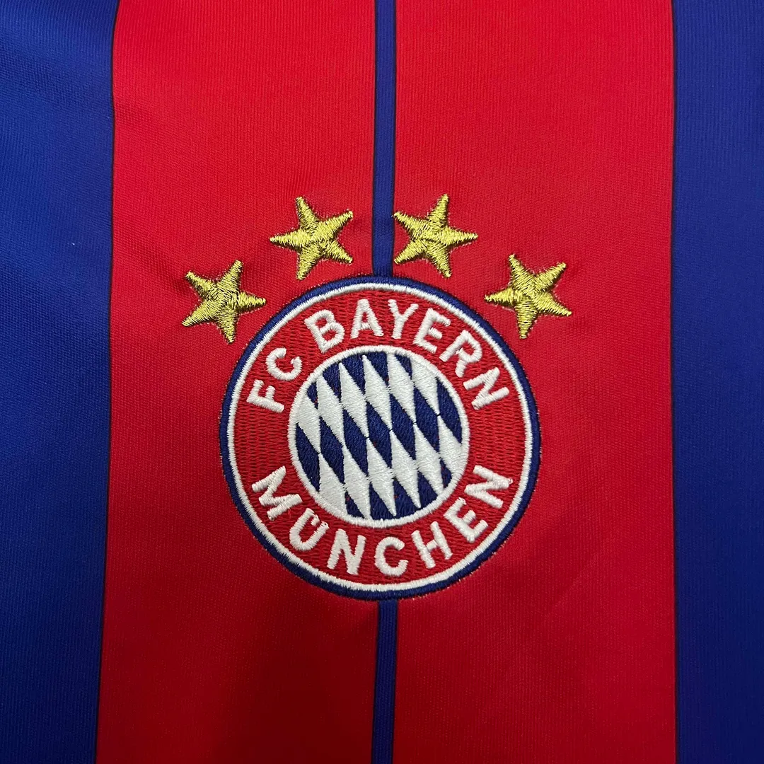 Camisola Retro Bayern de Munique Principal 2014/15--5