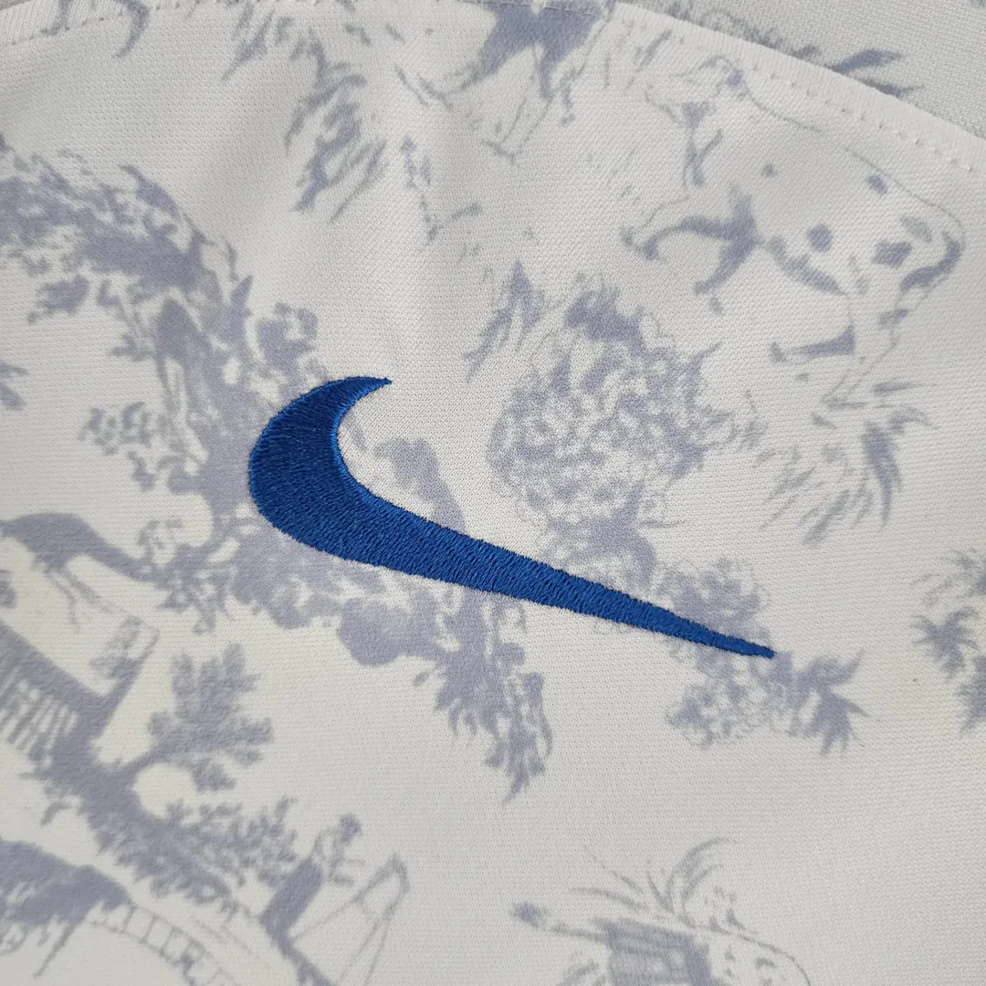 Maillot France Extérieur 2022 Coupe du Monde FIFA Blanc--3