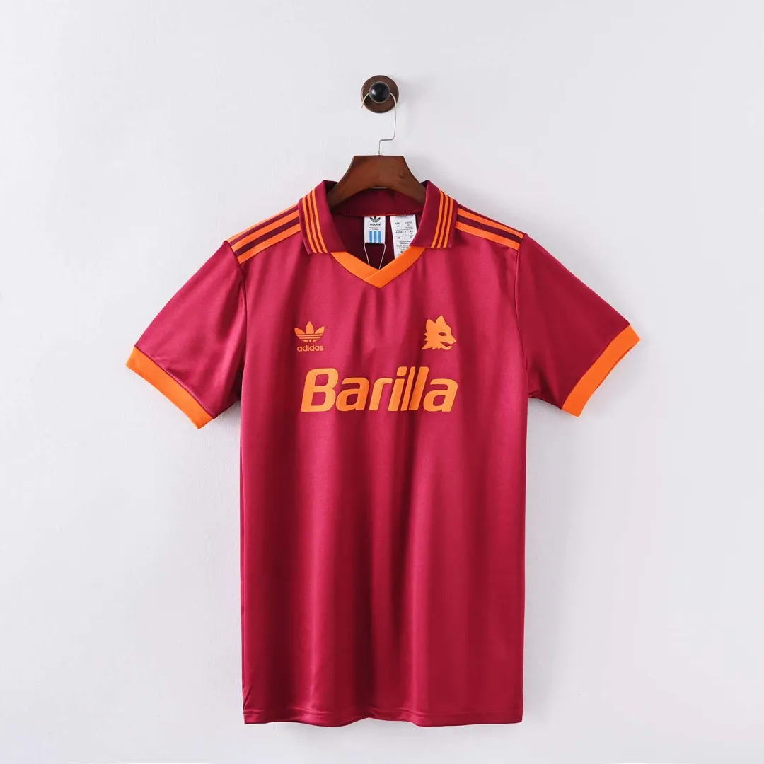 Koszulka Retro AS Roma domowa 1992/94