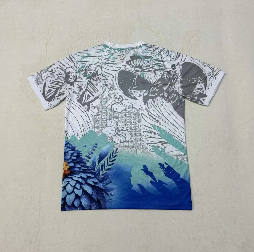 Maglia Brasile Special Edition 2025 Bianca e Blu--1