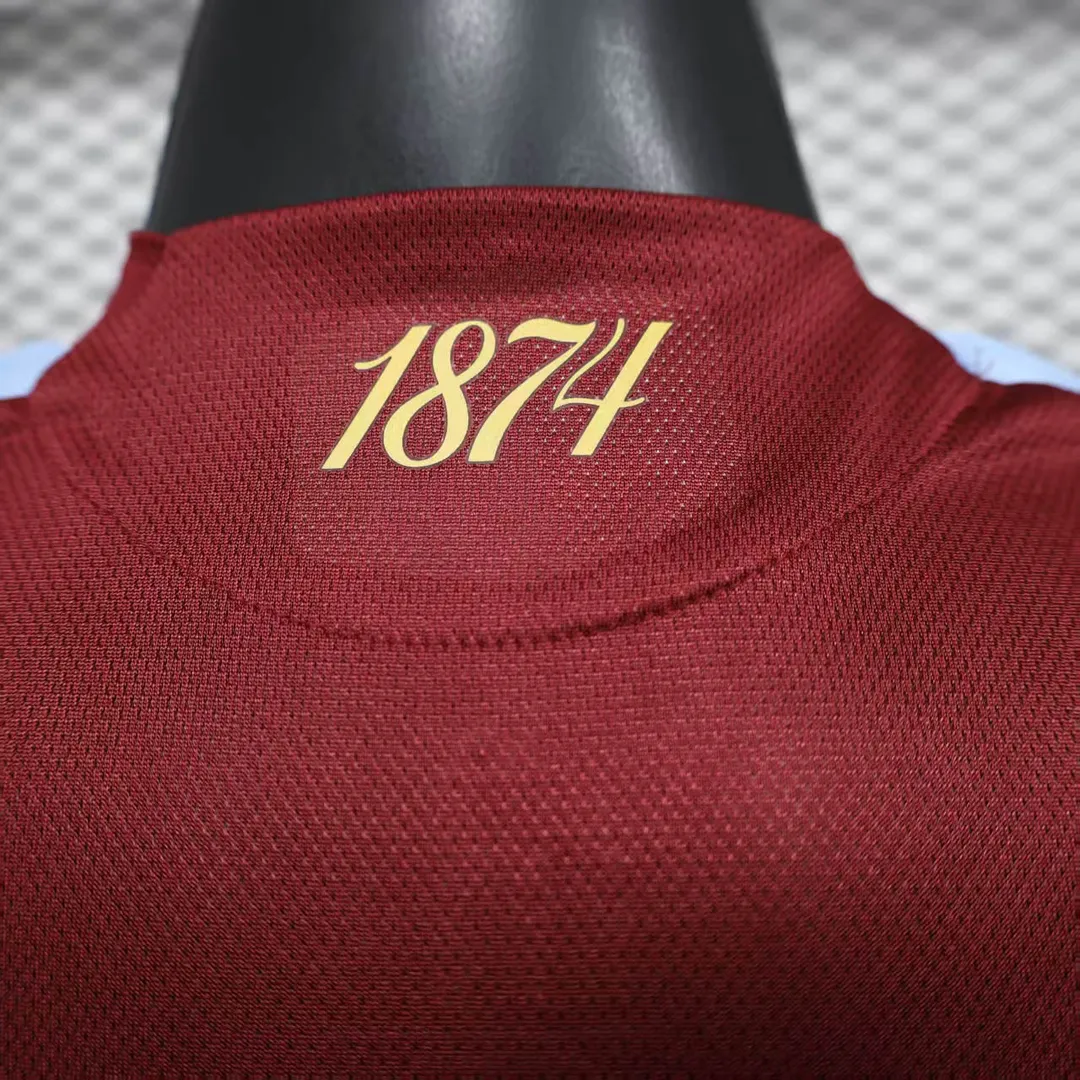 2025/2026 Player Version Aston Villa Home Shirt--3