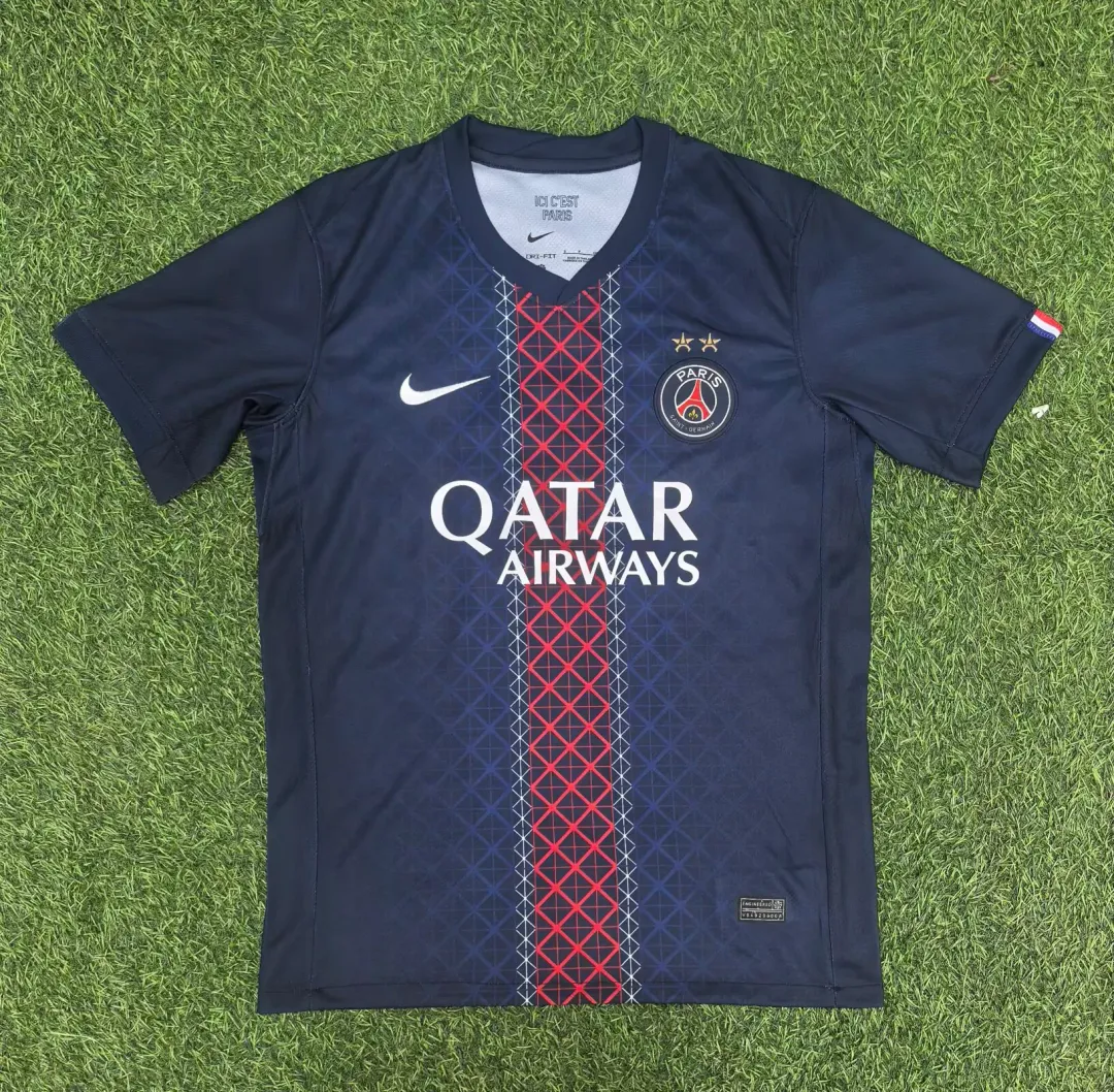 2025/2026 Psg Paris Saint-Germain Home Double Star Shirt