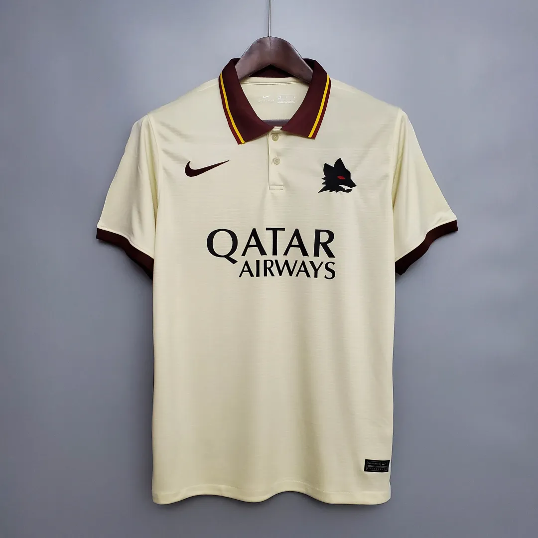 Camiseta Retro AS Roma Segunda Equipación 2020/21