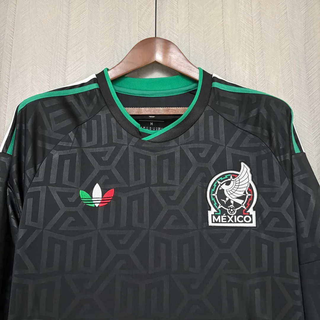 Camisola México Terceira 2026 Manga Longa--2