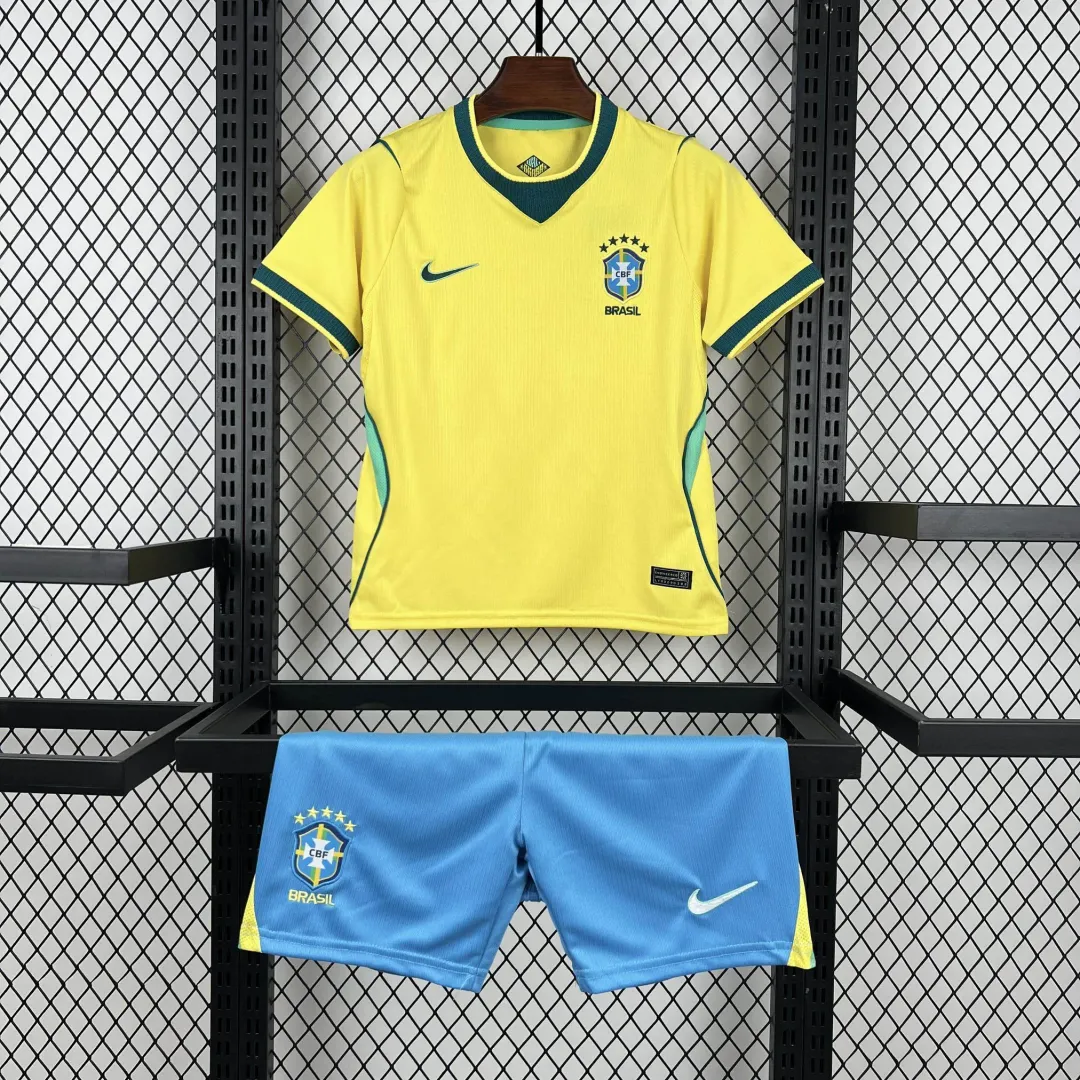 Conjunto Brasil Principal 2026 Criança