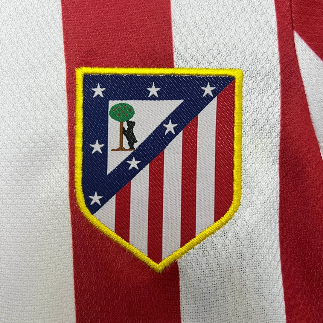 2025/2026 Atletico Madrid Home Jersey Kids Size--5
