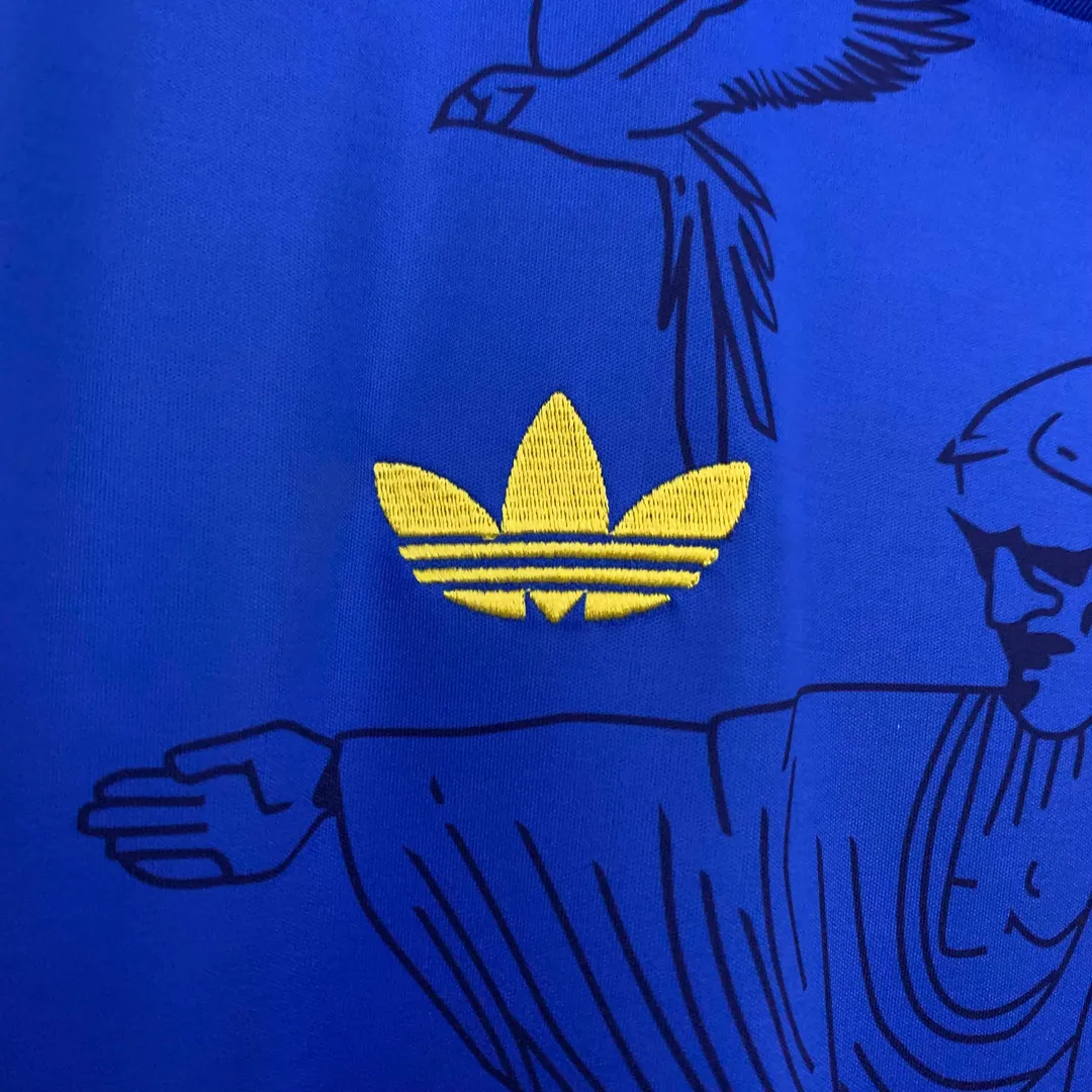 Camiseta Brasil Edición Especial Jesus 2025 Azul--4