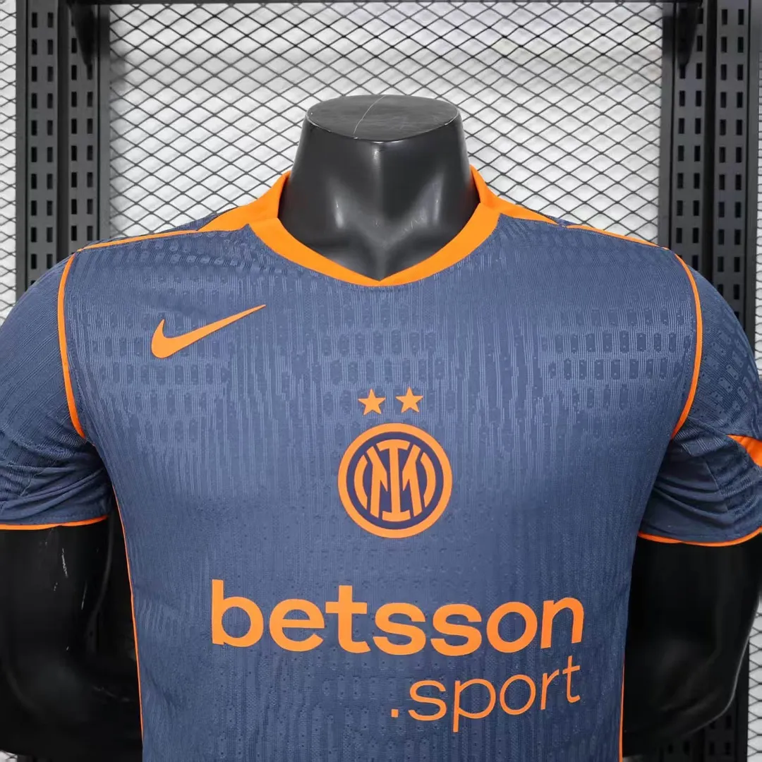 Camisola Inter de Milão Terceira 2025/26 Versão Jogador Qualidade Tailandesa--2