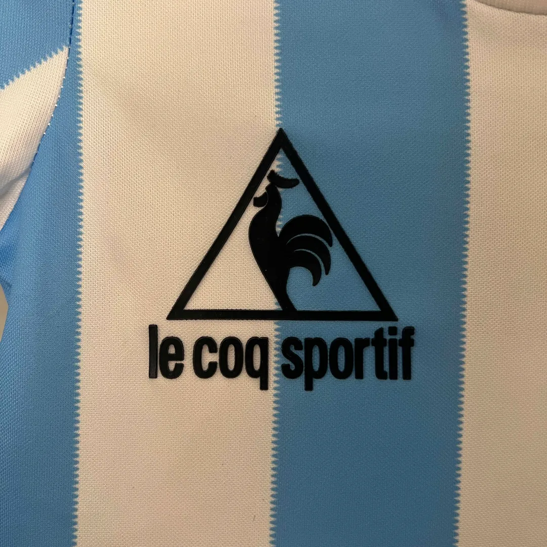Maillot Kit Enfant Retro Argentine Domicile 1986--4