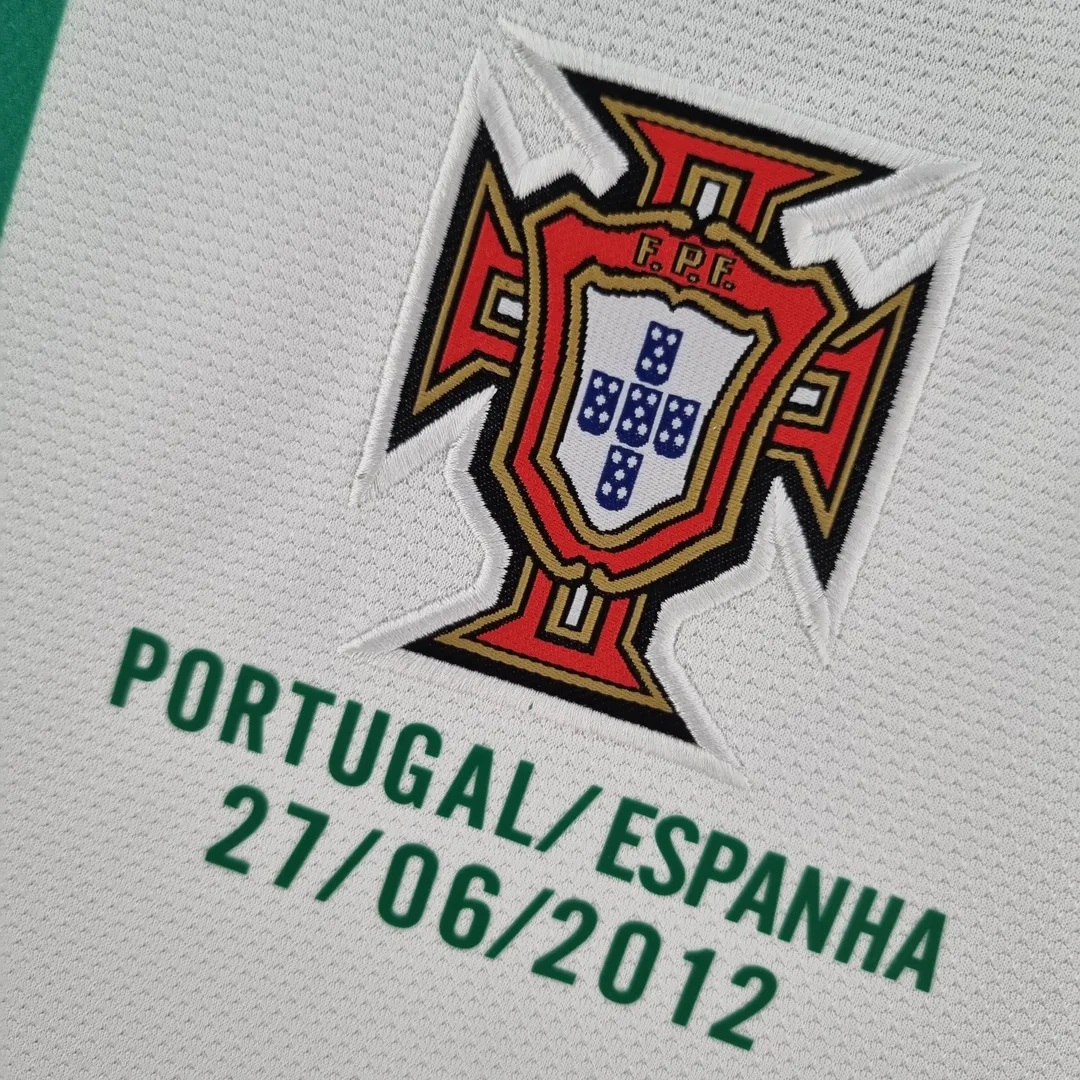 Camisola Retro Portugal Alternativa 2012 Manga Longa--4