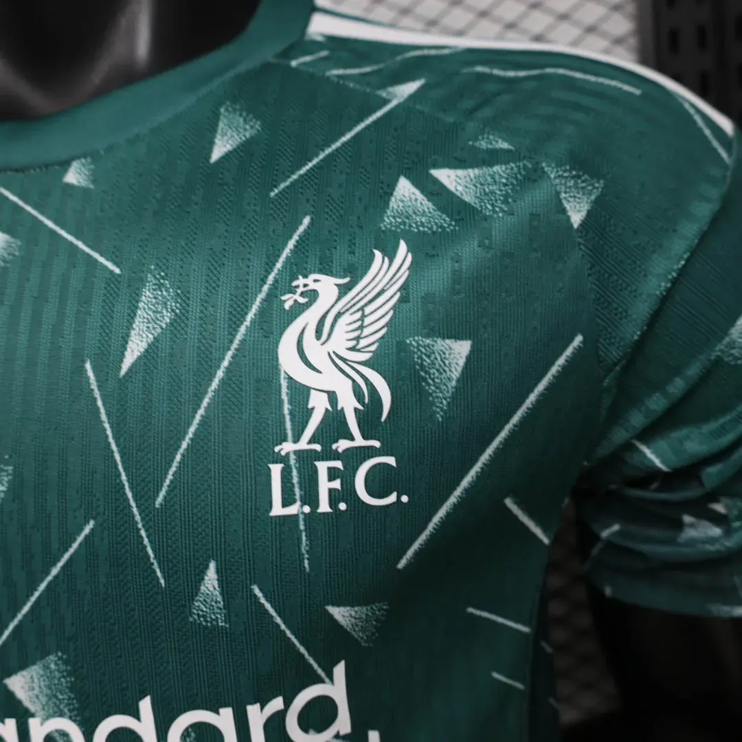 2026/2027 Player Version Liverpool Goalkeeper Green Shirt--4