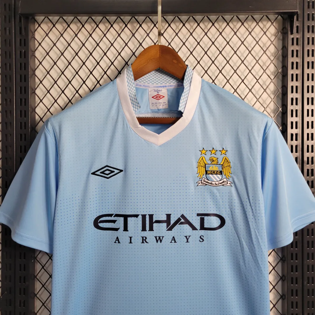 Maglia Retro Manchester City Home 2011/12--3