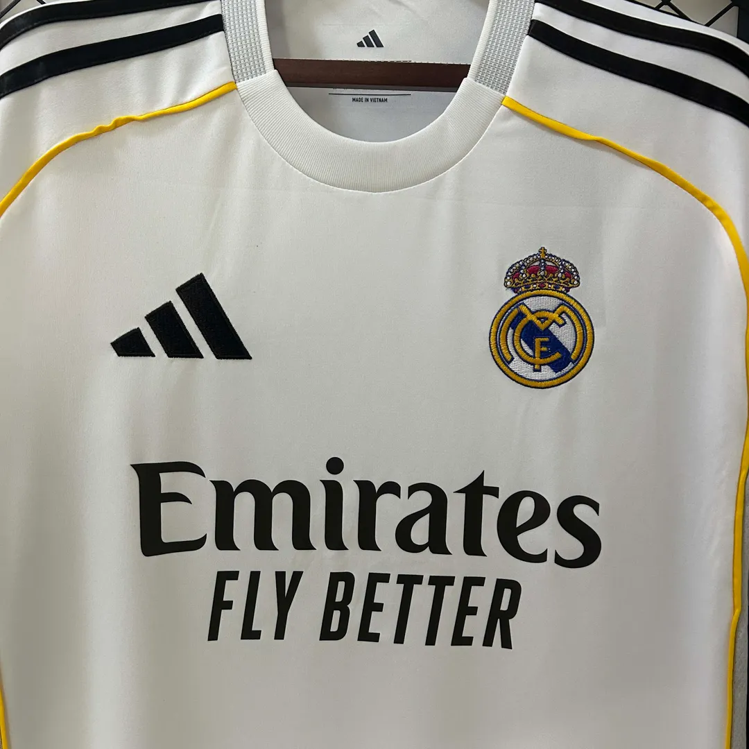 2025/2026 Real Madrid Home Shirt--2